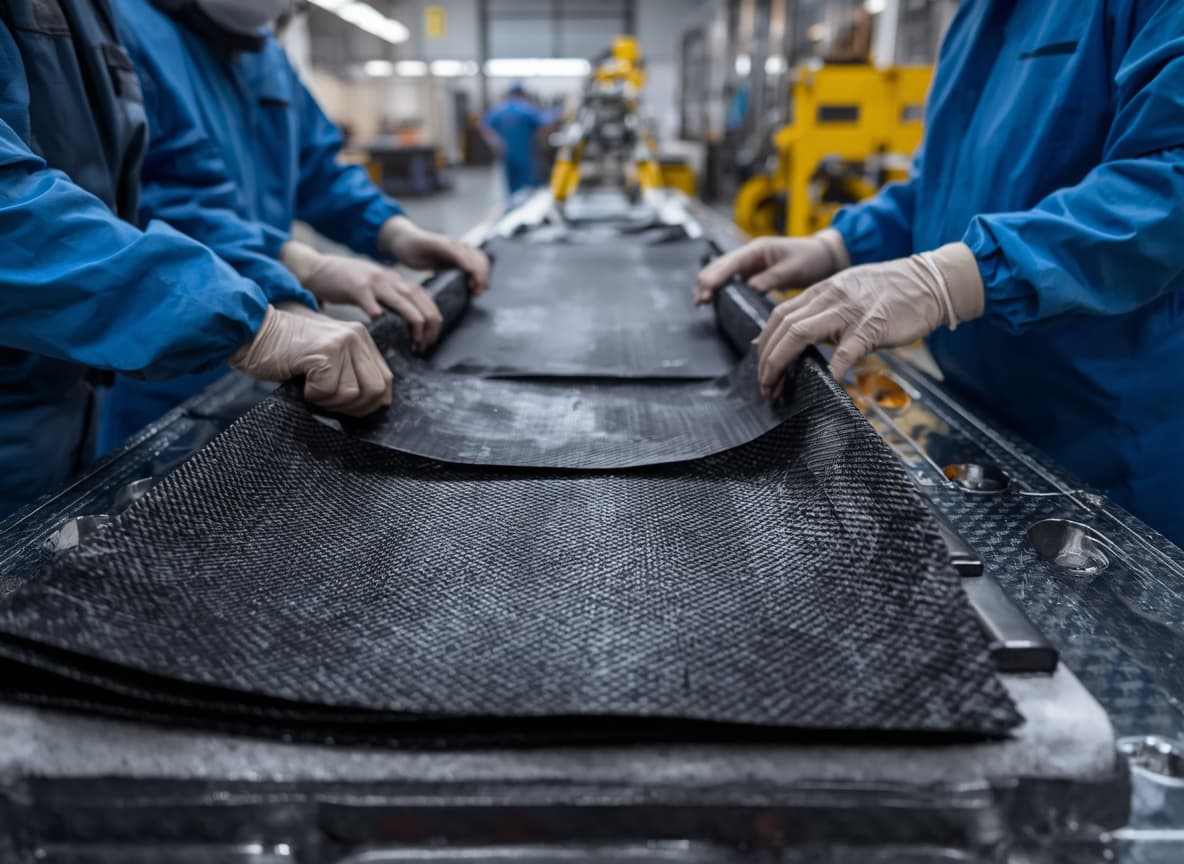 Carbon fiber layup process for gravel bike frames